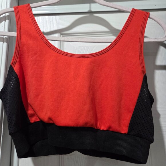 Matching black and orange sweat pants and top - Picture 2 of 8